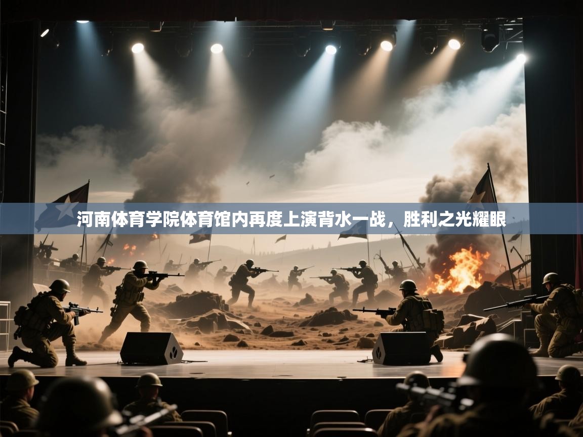 河南体育学院体育馆内再度上演背水一战，胜利之光耀眼  第2张