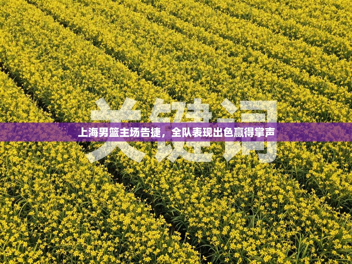 上海男篮主场告捷,全队表现出色赢得掌声 第1张